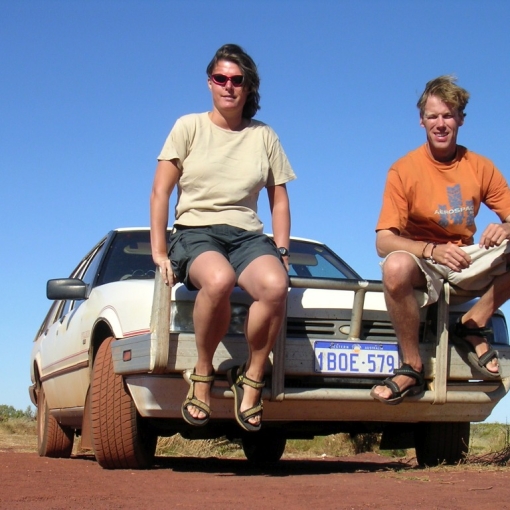 Kilometers maken in Western Australia