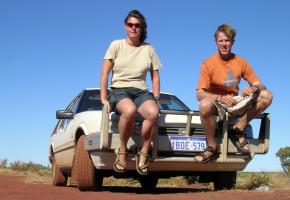 Kilometers maken in Western Australia