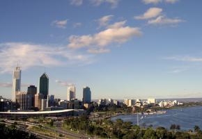 Down under in Perth!