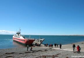 Van Ushuaia naar Punta (pinquin) Arenas