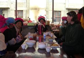 Hijgen bij het klooster ...