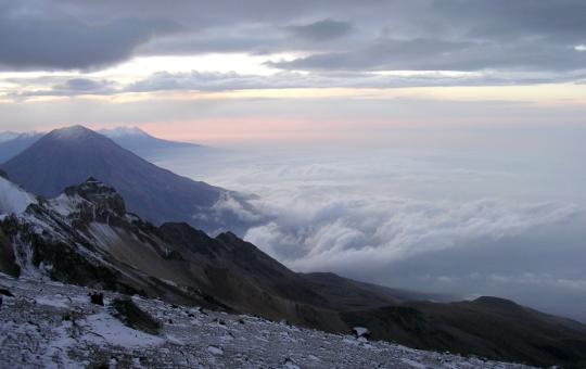Klimmen op de Chachani