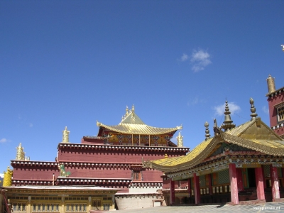 Zhongdian - Het Ganden Sumtseling Gompa klooster