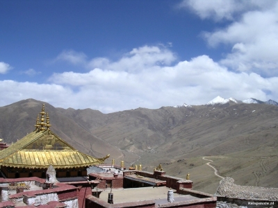 Zhongdian naar Lhasa - Ganden klooster