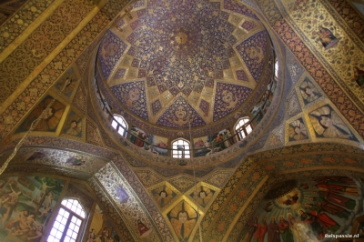 Esfahan - Koepel van Vank Kerk