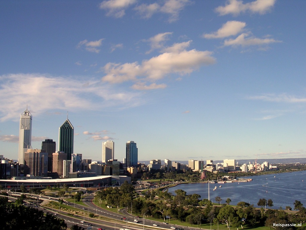 Down under in Perth!