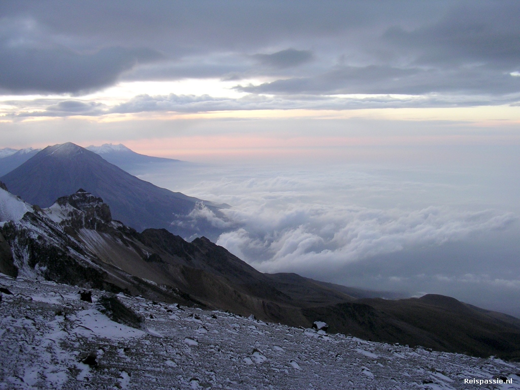 Klimmen op de Chachani