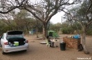Khama Rhino Sanctuary - Onze campsite