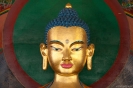 Manali, boeddha in Gelukpa Gompa.