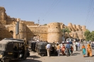 Jaisalmer, bij de toeganspoort van het Jaisalmer fort