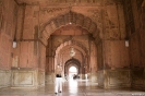 New Delhi, doorkijkje in de Moskee