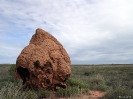 WA - Exmouth, enorme termietenheuvels!
