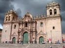 Cusco - Kerk bij het plaza