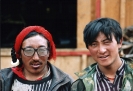 Zhongdian naar Lhasa - Mannen in Rawok