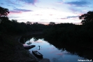 Pantanal - zonsondergang bij het kamp