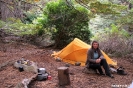 Torres del Paine - ons tentje op campamento Italiano