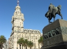 Montevideo - Op het plaza Independencia